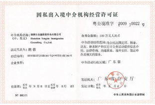 因私出入境 許可證要求與中介服務選擇指南